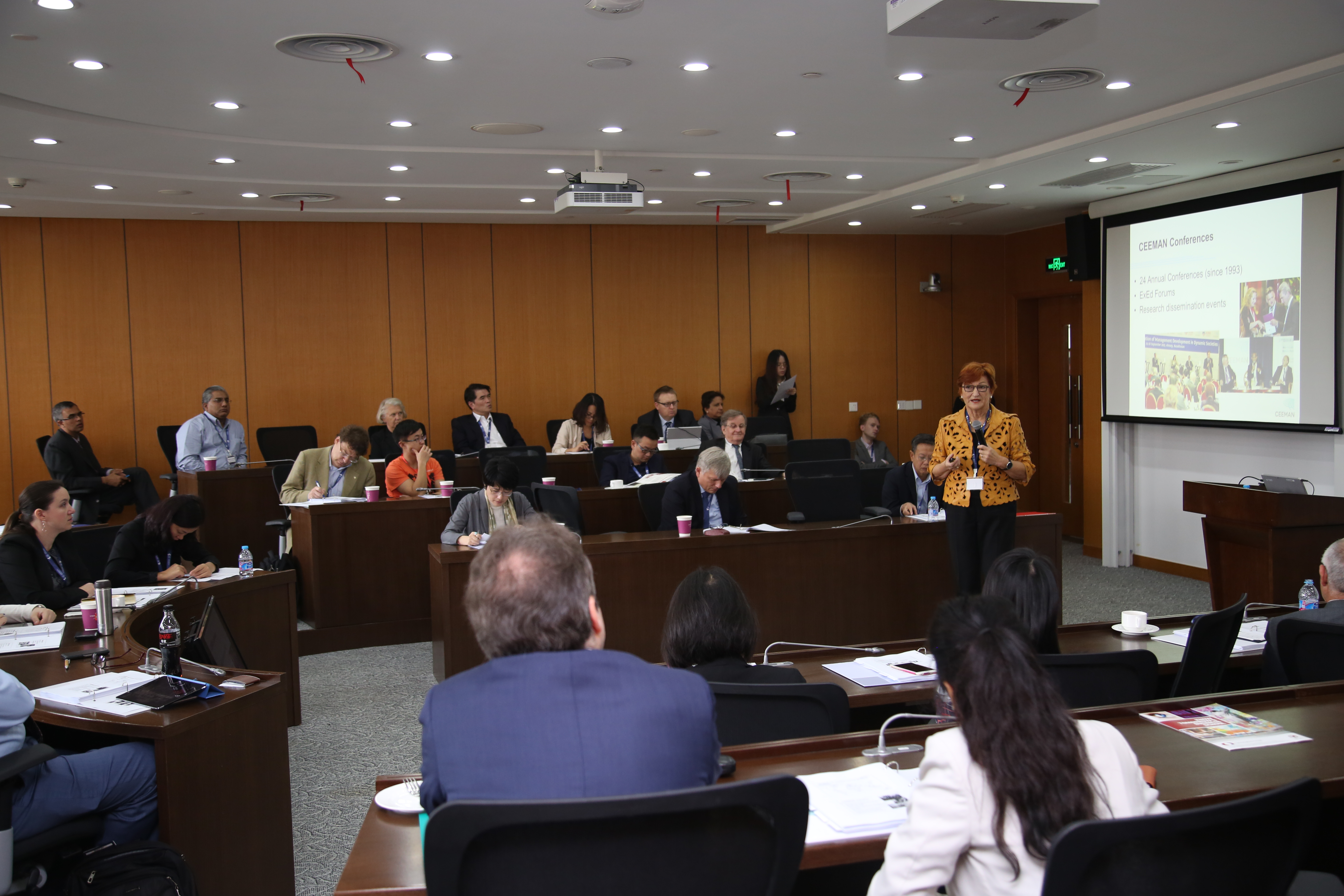 Prof. Purg at at the 6th International Business School Shanghai Conference